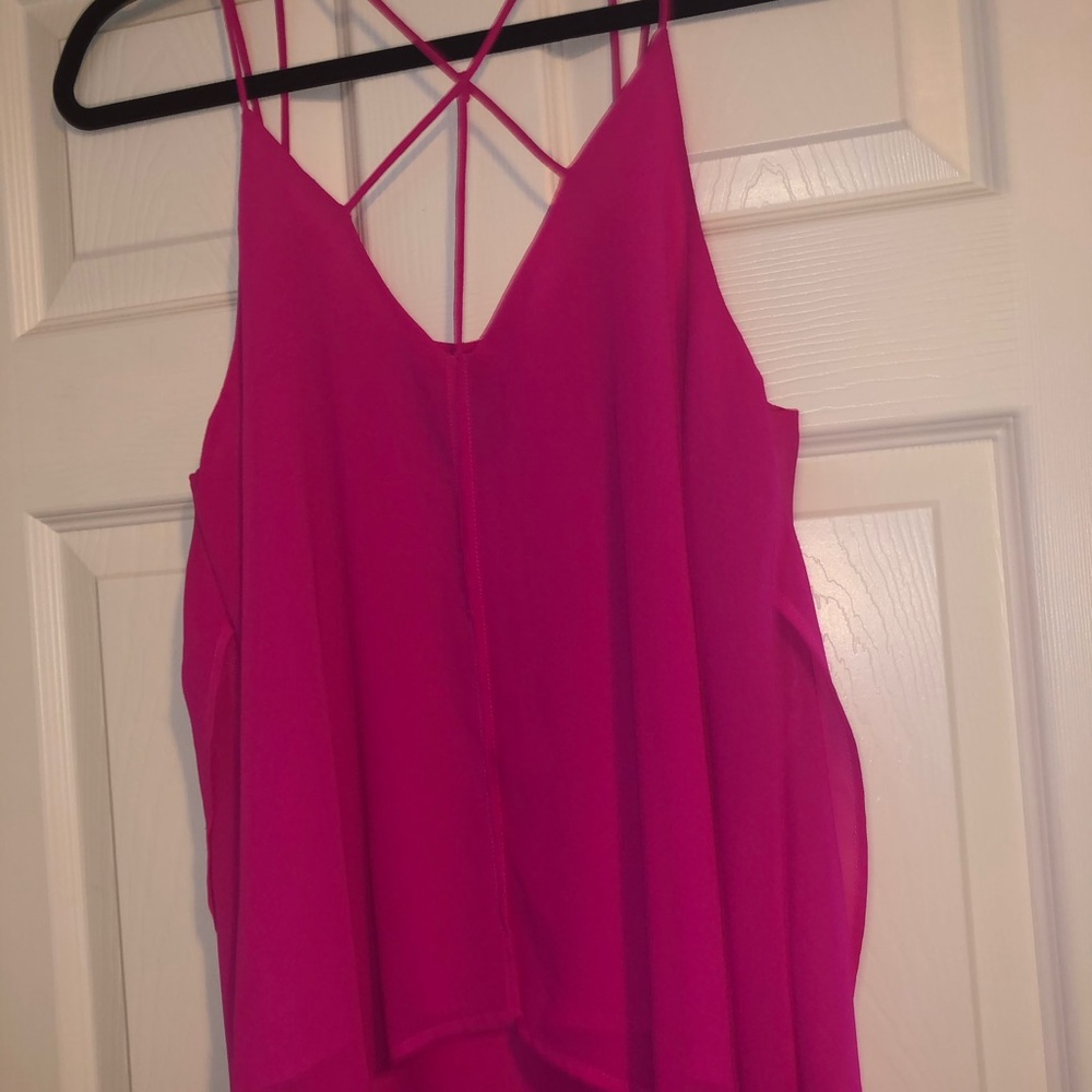 Strappy Layered Tank Top